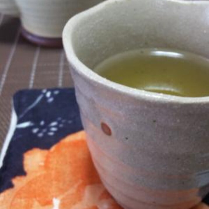 ♪緑茶♪頂き物の残った緑茶を簡単に美味しくする方法